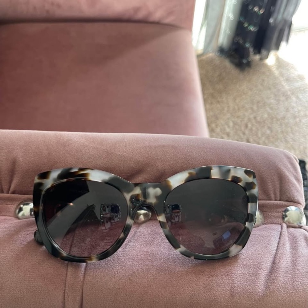 Coach Tortoiseshell Sunglasses with Dark Lenses